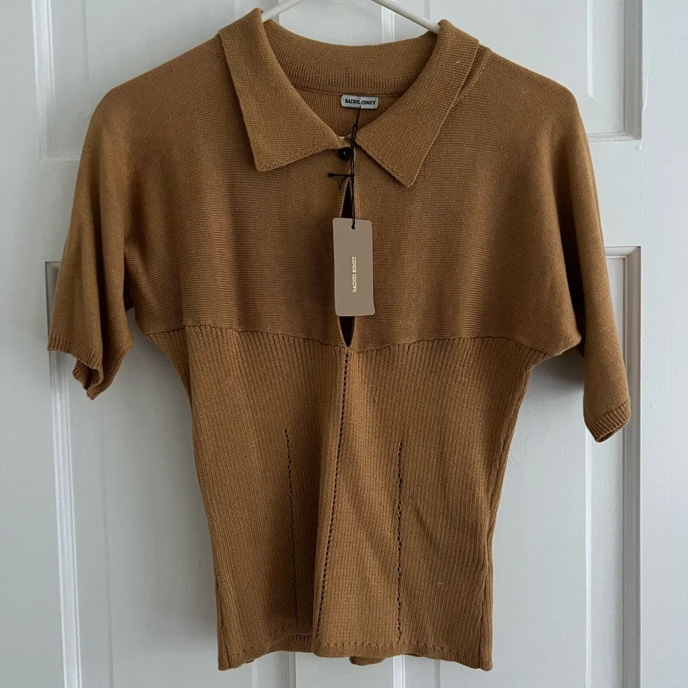 NWT Rachel Comey knit keyhole top - Picture 8 of 11